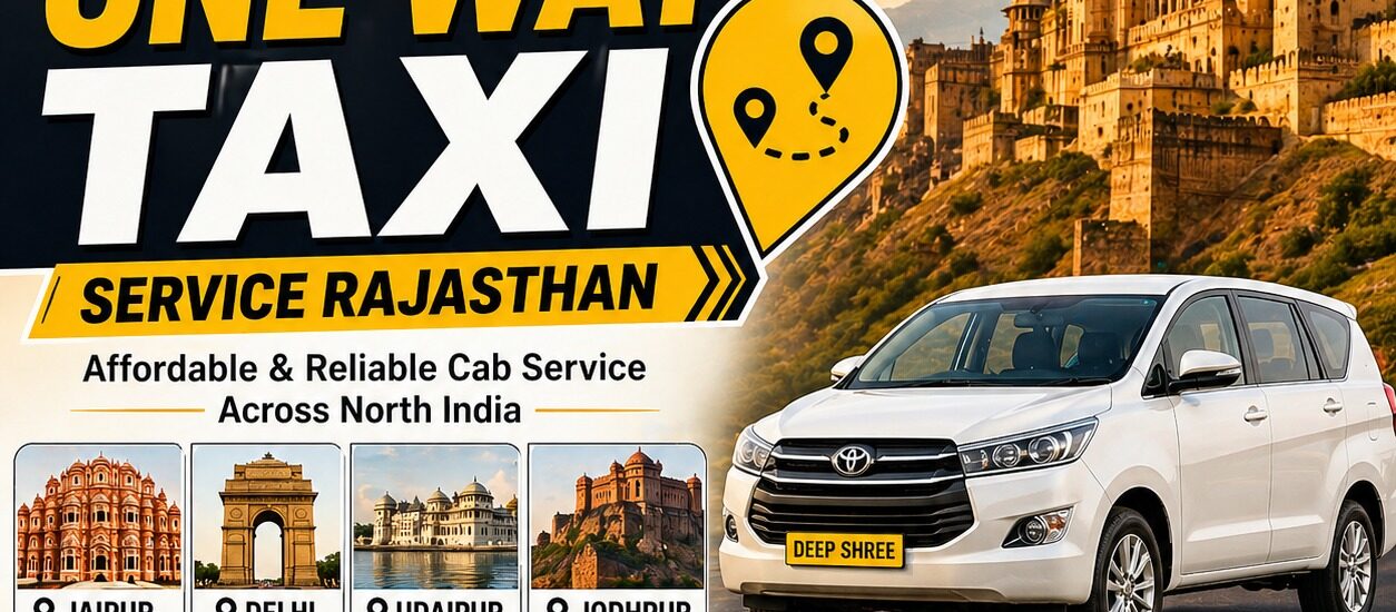 One Way Cab Fare Jaipur to Jaisalmer